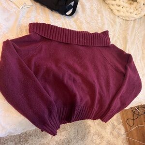 Women's Burgundy Sweater